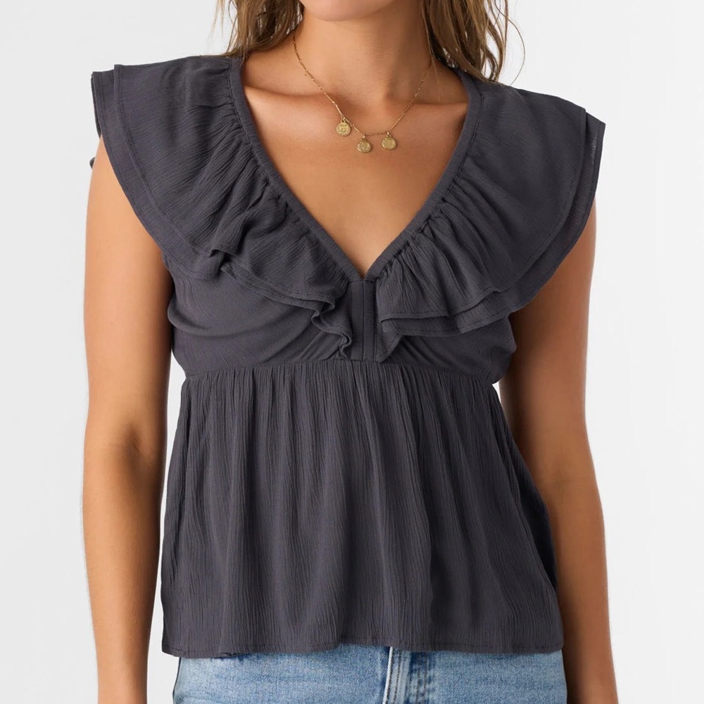 O’Neill Deji Flutter Sleeve Top
